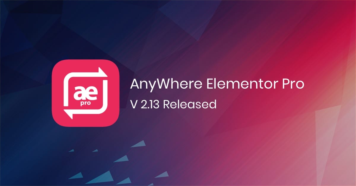 anywhere elementor pro