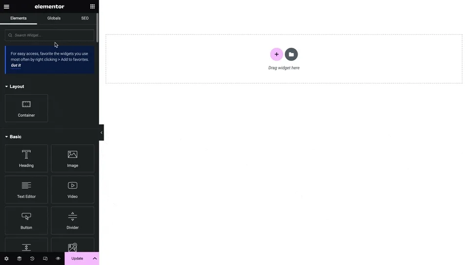 Thumbnail Slider: Add Widget